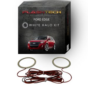 Ford Edge White LED Halo Headlight Kit 2011-2014