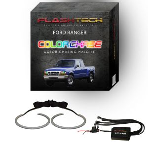 Ford Ranger ColorChase LED Halo Headlight Kit 1998-2000