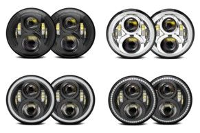 7045 7" Round Headlight Assembly
