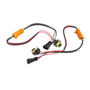 H11 Single Beam 50W Resistor Harness