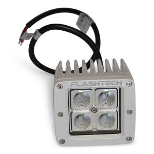 12w LED Cube Fog Light: 4 LED Standard Mount White