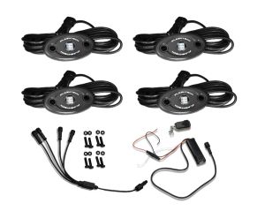 V.3 Fusion Color Change Rock Light 4 Piece Kit - Keyfob RF Controller