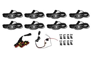 Rock Light 8 Piece Kit - White