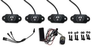 Rock Light X 4 Piece Kit - RGB