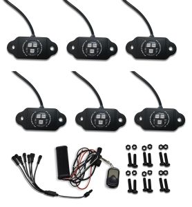 Rock Light X 6 Piece Kit - RGB