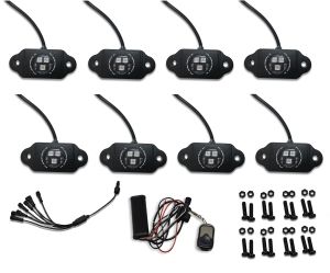 Rock Light X 8 Piece Kit - RGB