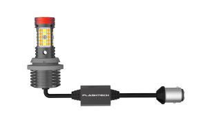 Shockwave White and Amber Switchback anti Hyperflash Bulbs - 1157