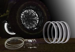 15" White LED Wheel Light Kit